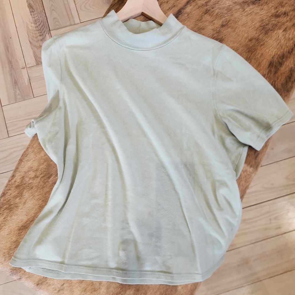 Croft & Barrow Mint Green Women's Top